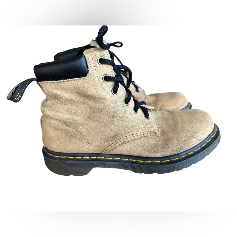 Dr. Martens 939 Ben Hiker Boot Tan Greasy Suede Womens EU 41 US 9 L B16